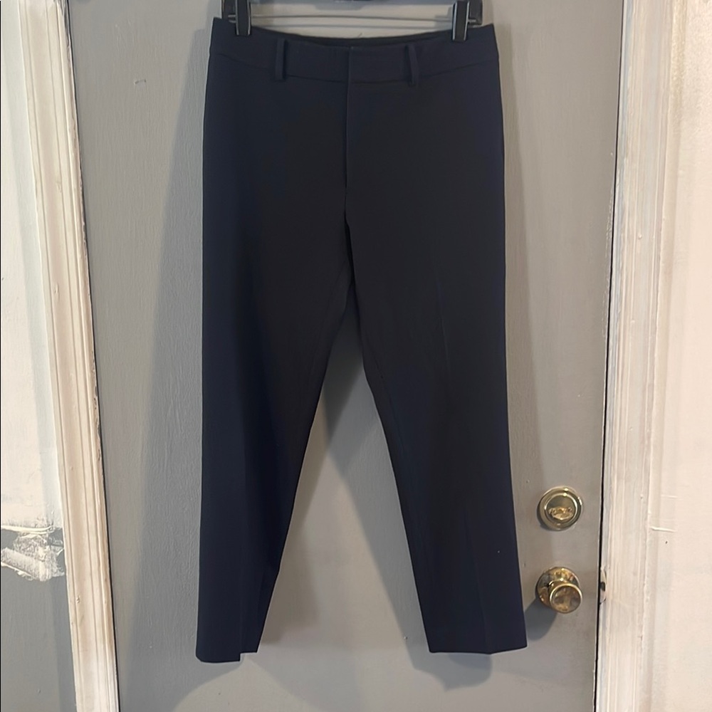 Club Monaco Navy Straight Leg Ankle Pants Size 6